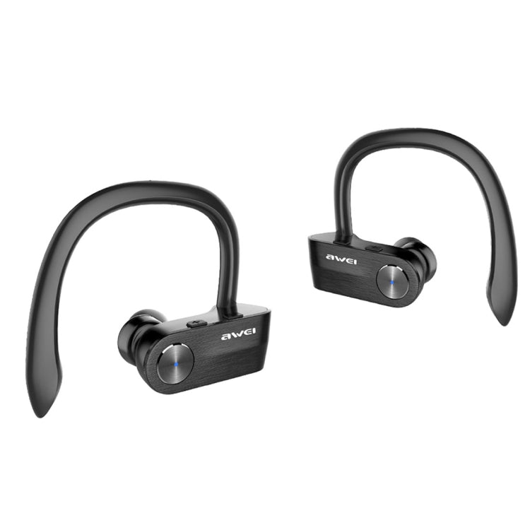 AWEI T2 Sports Headset IPX4 Waterproof Wireless Bluetooth V4.2 In-ear Stereo Earphone, Support TWS, For iPhone, Samsung, Huawei, Xiaomi, HTC and Other Smartphones
