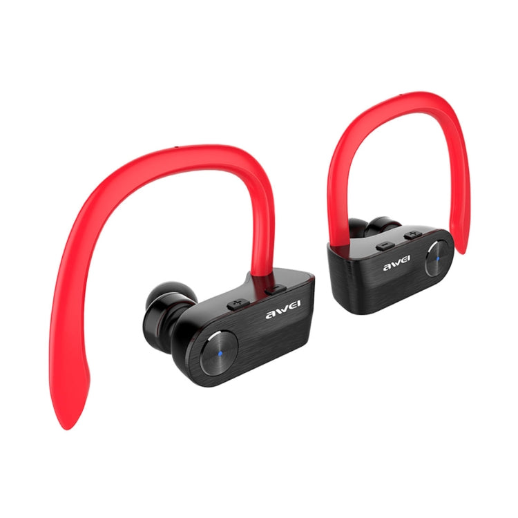 AWEI T2 Sports Headset IPX4 Waterproof Wireless Bluetooth V4.2 In-ear Stereo Earphone, Support TWS, For iPhone, Samsung, Huawei, Xiaomi, HTC and Other Smartphones