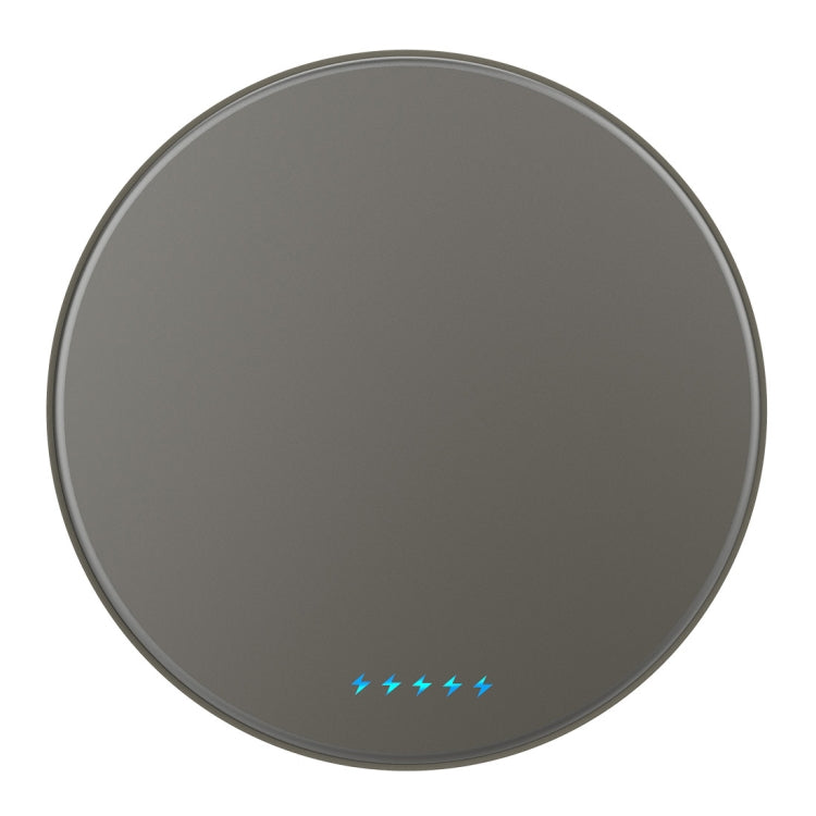 HAMTOD DC 5V 2A 8mm Fast Charging Pad Qi Wireless Charger with Indicator Light, For iPhone, Galaxy, Huawei, Xiaomi, LG, HTC and Other QI Standard Smart Phones