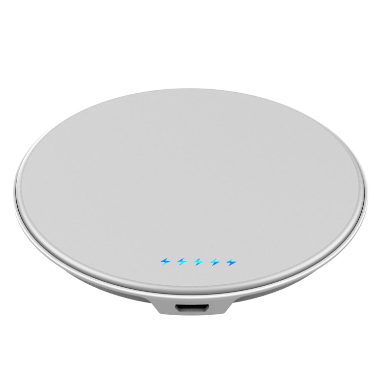 HAMTOD DC 5V 2A 8mm Fast Charging Pad Qi Wireless Charger with Indicator Light, For iPhone, Galaxy, Huawei, Xiaomi, LG, HTC and Other QI Standard Smart Phones