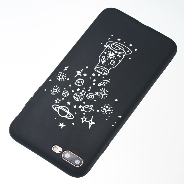Wishing Bottle Painted Pattern Soft TPU Case for iPhone 8 Plus & 7 Plus