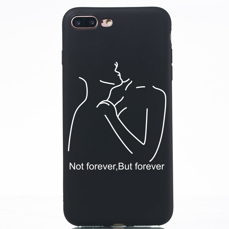 Distance Painted Pattern Soft TPU Case for iPhone 8 Plus & 7 Plus