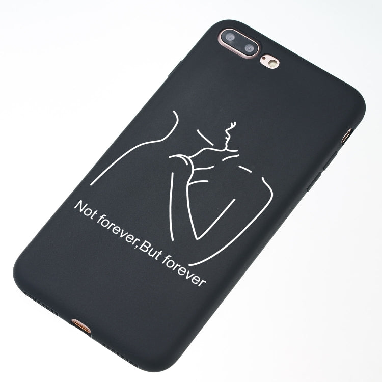 Distance Painted Pattern Soft TPU Case for iPhone 8 Plus & 7 Plus