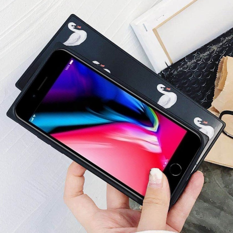 Swan Pattern Case for iPhone 8 Plus & 7 Plus