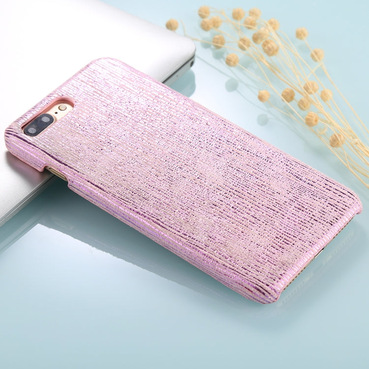 For iPhone 8 Plus & 7 Plus PC Twinkle Stripes Pattern Protective Back Cover Case