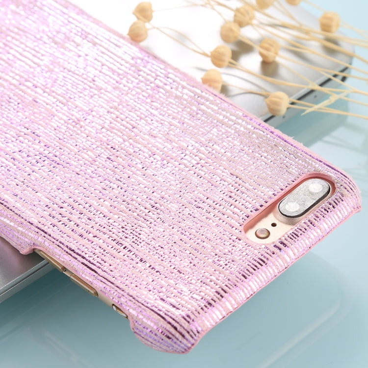 For iPhone 8 Plus & 7 Plus PC Twinkle Stripes Pattern Protective Back Cover Case