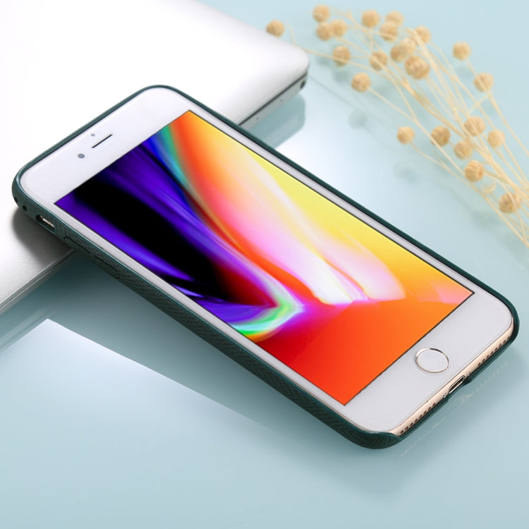 For iPhone 8 Plus & 7 Plus TPU Wave Pattern Protective Back Cover Case