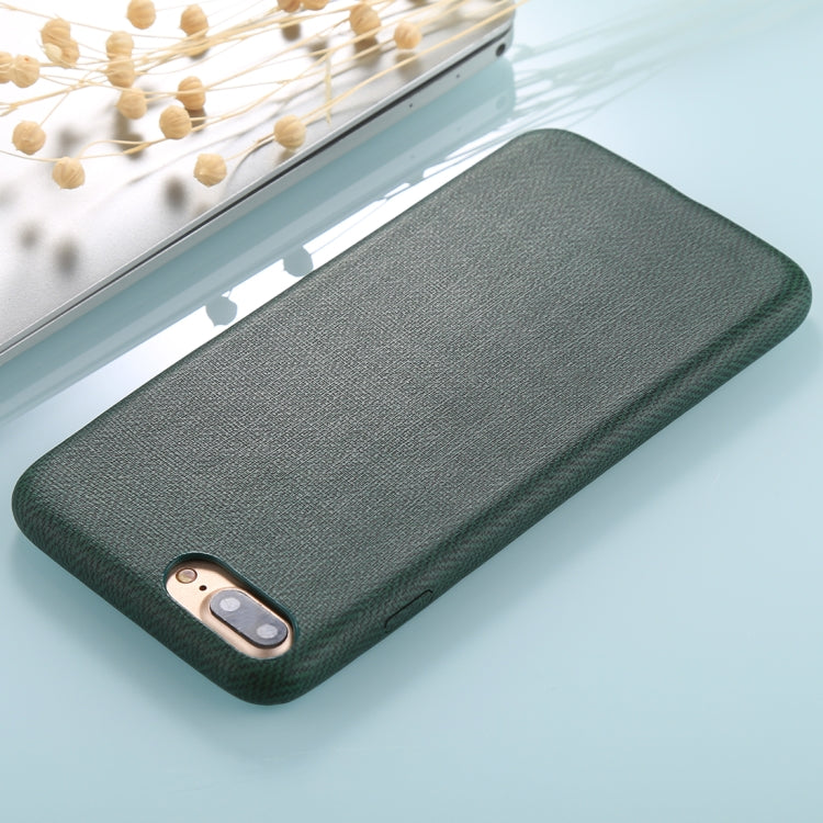 For iPhone 8 Plus & 7 Plus TPU Wave Pattern Protective Back Cover Case