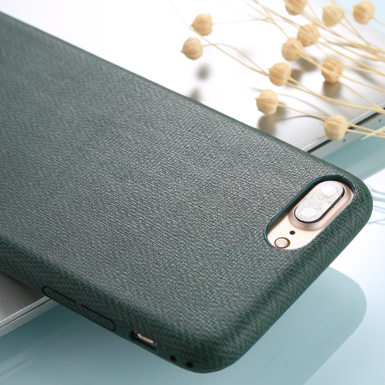 For iPhone 8 Plus & 7 Plus TPU Wave Pattern Protective Back Cover Case
