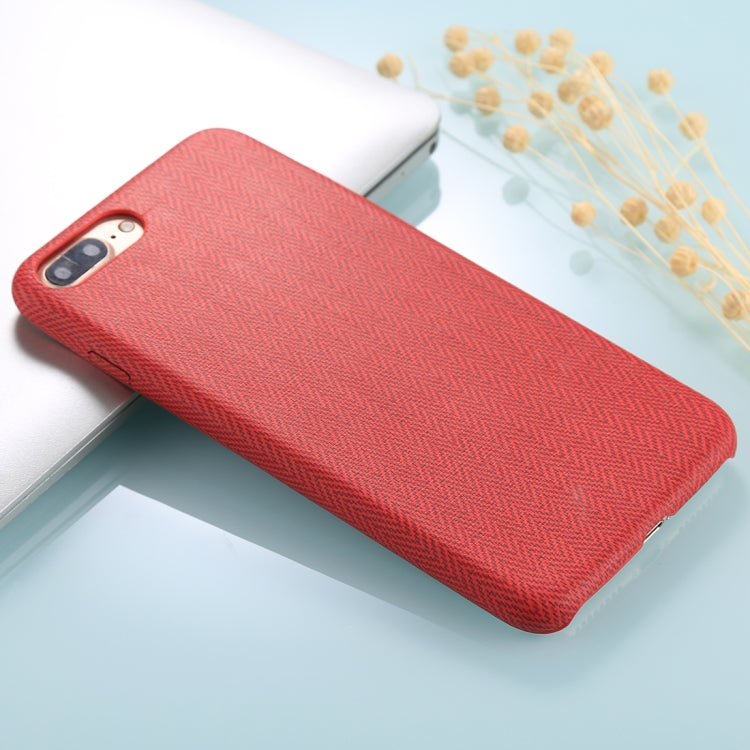 For iPhone 8 Plus & 7 Plus TPU Wave Pattern Protective Back Cover Case