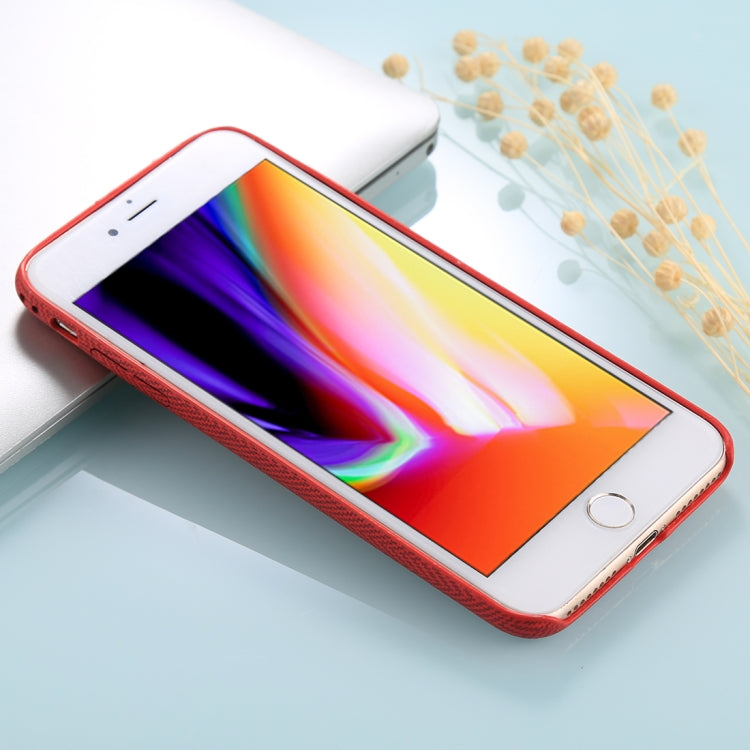 For iPhone 8 Plus & 7 Plus TPU Wave Pattern Protective Back Cover Case
