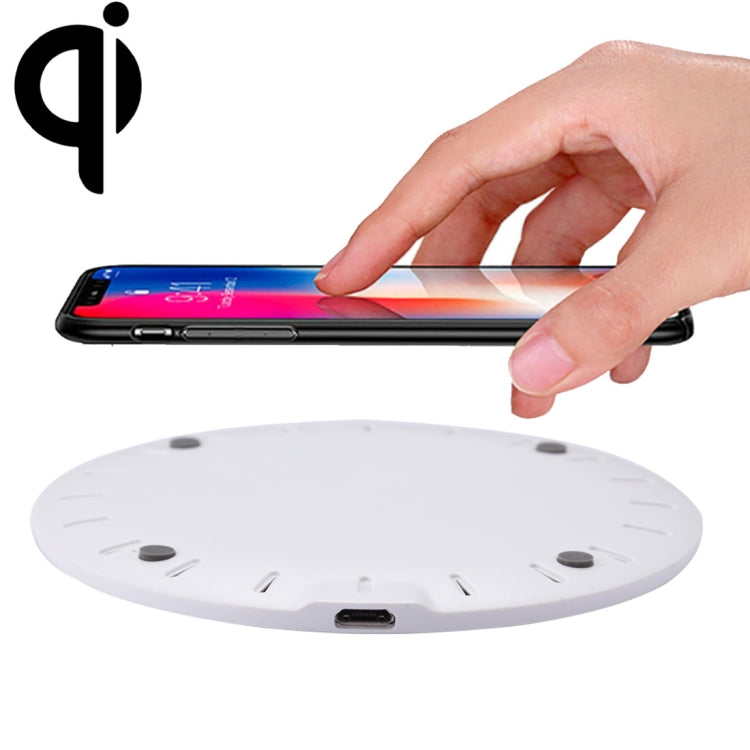5V 2A Fast Charging Qi Wireless Charger Pad Station with Micro USB Cable