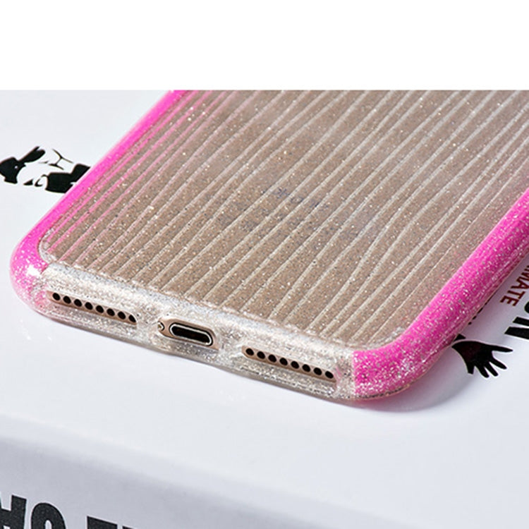 Shiny Glass Powder Ripples Pattern TPU Case for iPhone 8 Plus & 7 Plus