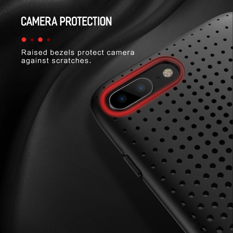 ROCK Dot Series for iPhone 8 Plus & 7 Plus Mesh Style TPU Breathable Soft Protective Back Cover Case