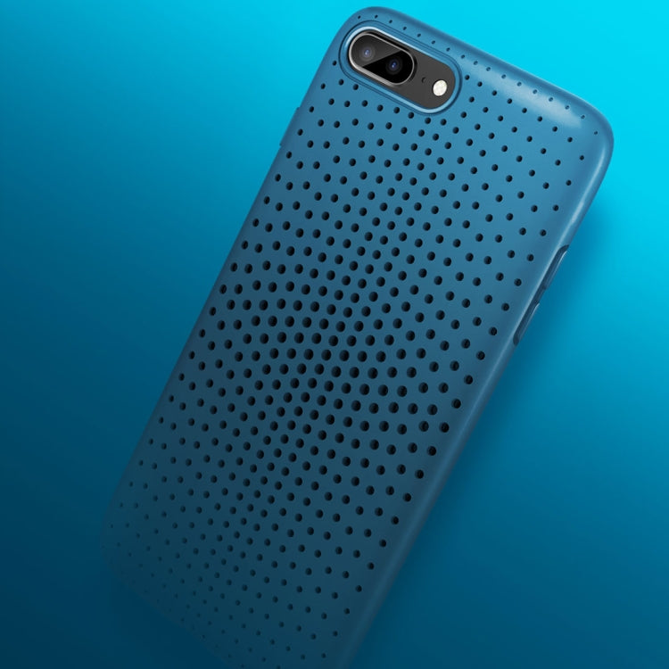 ROCK Dot Series for iPhone 8 Plus & 7 Plus Mesh Style TPU Breathable Soft Protective Back Cover Case