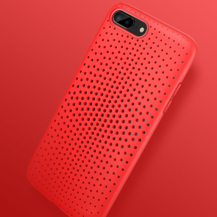 ROCK Dot Series for iPhone 8 Plus & 7 Plus Mesh Style TPU Breathable Soft Protective Back Cover Case