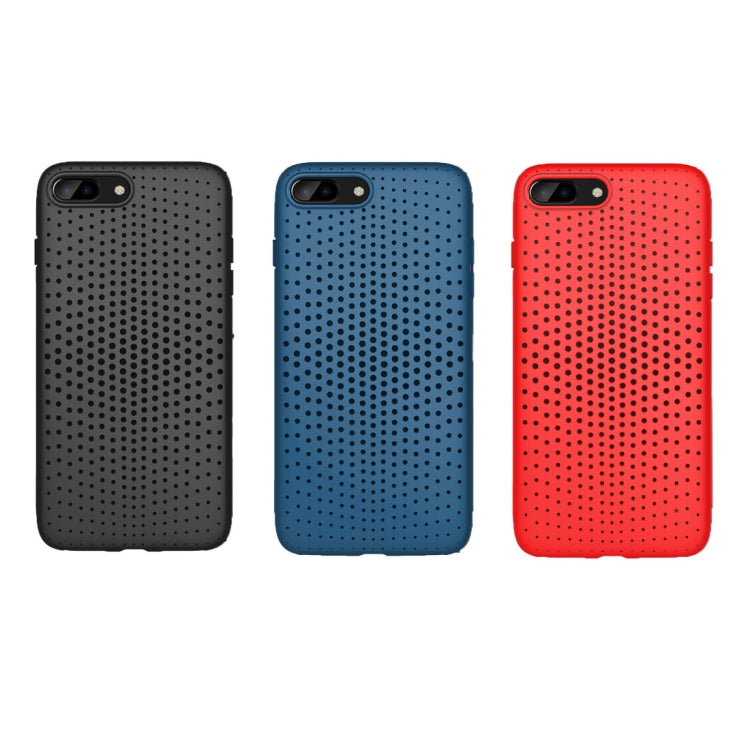 ROCK Dot Series for iPhone 8 Plus & 7 Plus Mesh Style TPU Breathable Soft Protective Back Cover Case