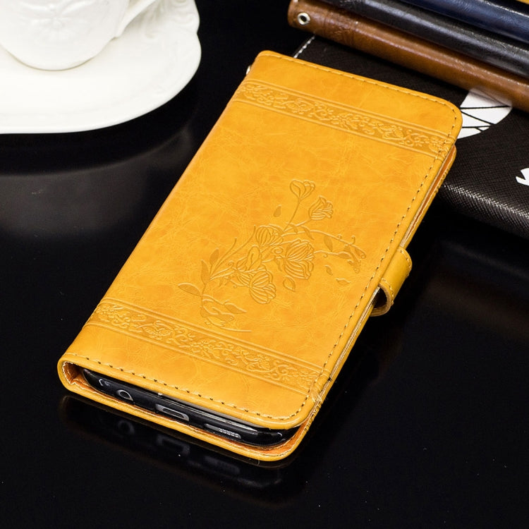 For iPhone 8 Plus & 7 Plus Retro Oil Wax Texture Horizontal Flip Embossed Leather Case with Holder & Card Slots & Wallet & Photo Frame & Lanyard