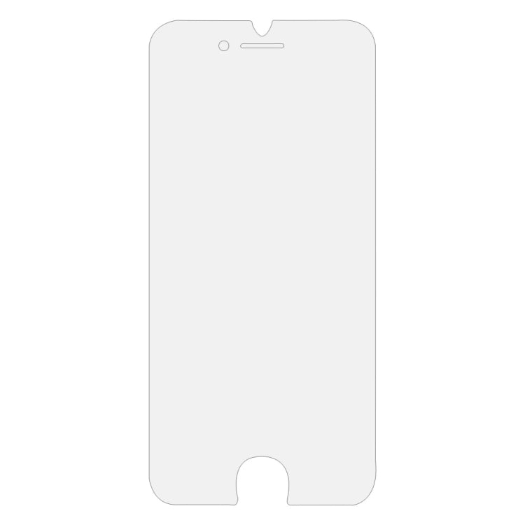 For iPhone SE 2022 / SE 2020 10pcs Large Arc EdgeTempered Glass Film