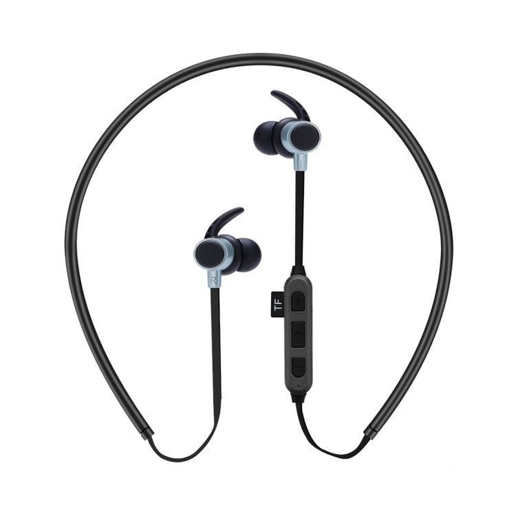 ST-K3 Wireless Magnetic Earbuds Bluetooth Sports Stereo MP3 Headphones with Mic & TF Card Slot, For iPhone, Galaxy, Huawei, Xiaomi, LG, HTC and Other Smart Phones