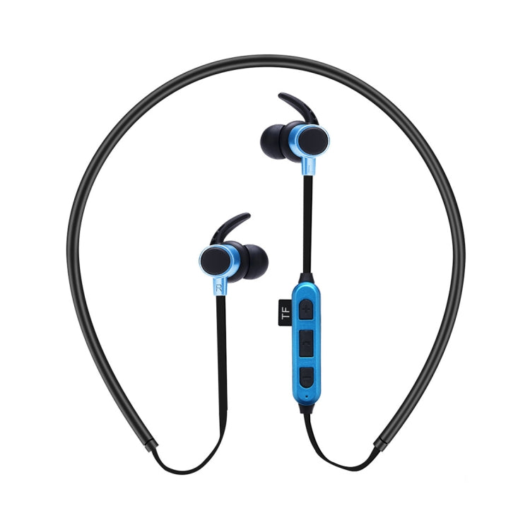 ST-K3 Wireless Magnetic Earbuds Bluetooth Sports Stereo MP3 Headphones with Mic & TF Card Slot, For iPhone, Galaxy, Huawei, Xiaomi, LG, HTC and Other Smart Phones