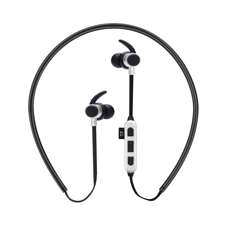 ST-K3 Wireless Magnetic Earbuds Bluetooth Sports Stereo MP3 Headphones with Mic & TF Card Slot, For iPhone, Galaxy, Huawei, Xiaomi, LG, HTC and Other Smart Phones