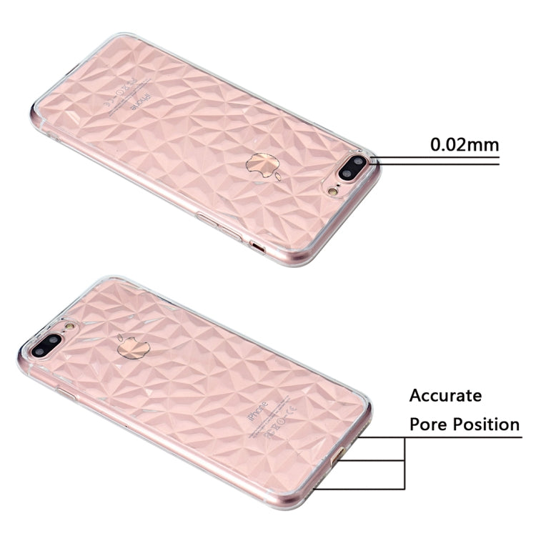 3D Diamond Texture TPU Case for iPhone 8 Plus & 7 Plus