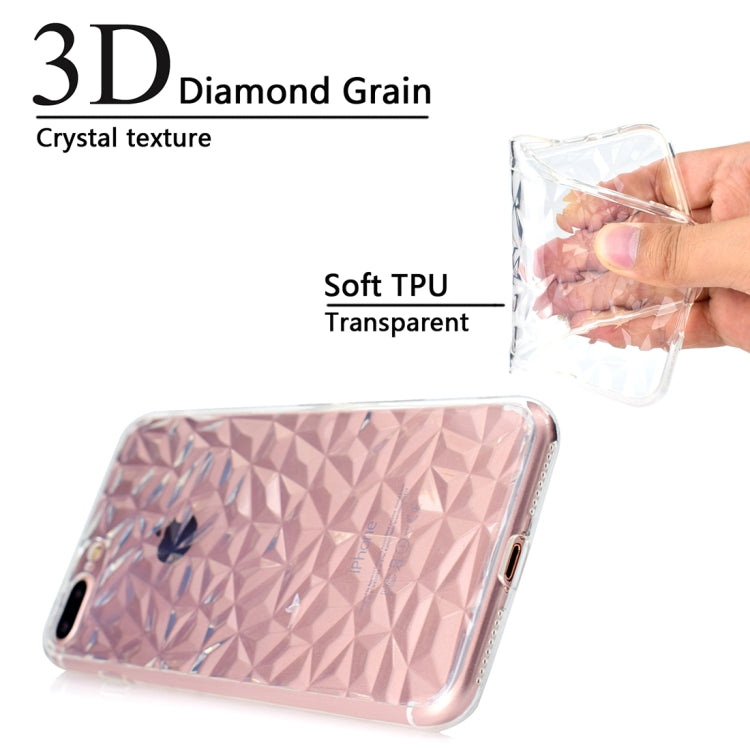 3D Diamond Texture TPU Case for iPhone 8 Plus & 7 Plus