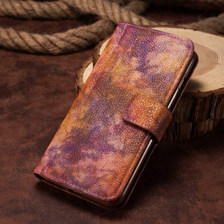 For iPhone 8 Plus & 7 Plus Retro Literary Forest Series Horizontal Flip Leather Case with Holder & Card Slot & Wallet & Photo Frame