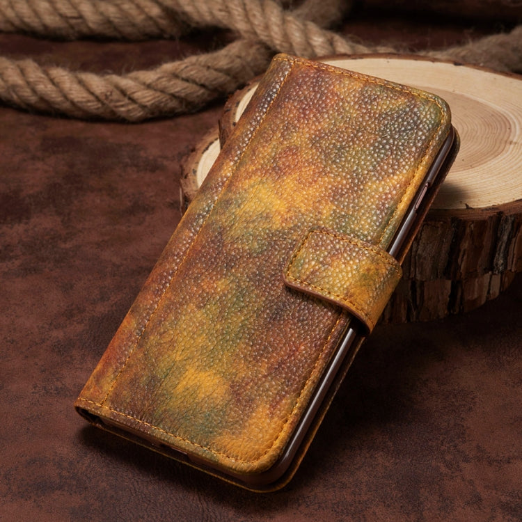 For iPhone 8 Plus & 7 Plus Retro Literary Forest Series Horizontal Flip Leather Case with Holder & Card Slot & Wallet & Photo Frame