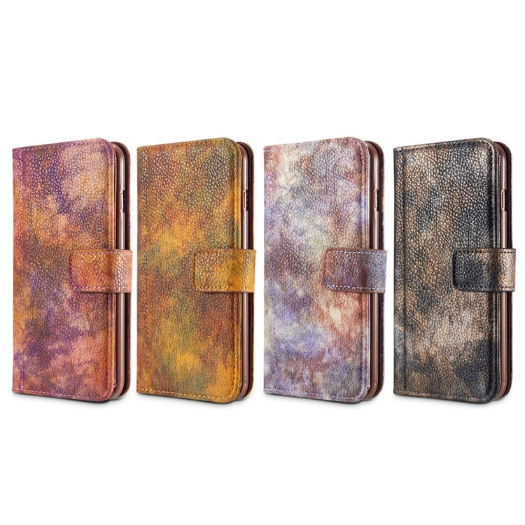 For iPhone 8 Plus & 7 Plus Retro Literary Forest Series Horizontal Flip Leather Case with Holder & Card Slot & Wallet & Photo Frame