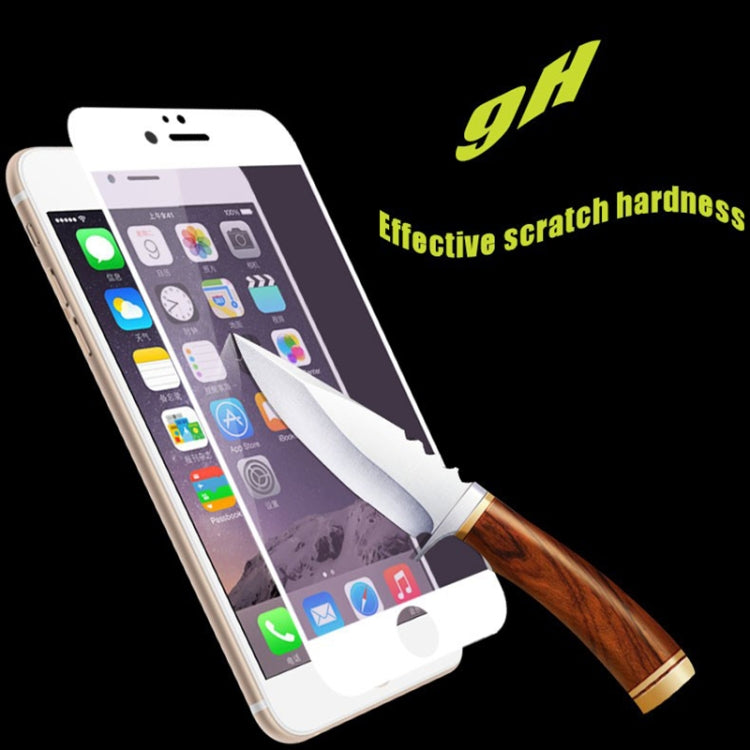 Ultra Thin 9H 3D Anti Blue-ray Full Screen Carbon Fiber Tempered Glass Film for  iPhone 8 Plus & 7 Plus