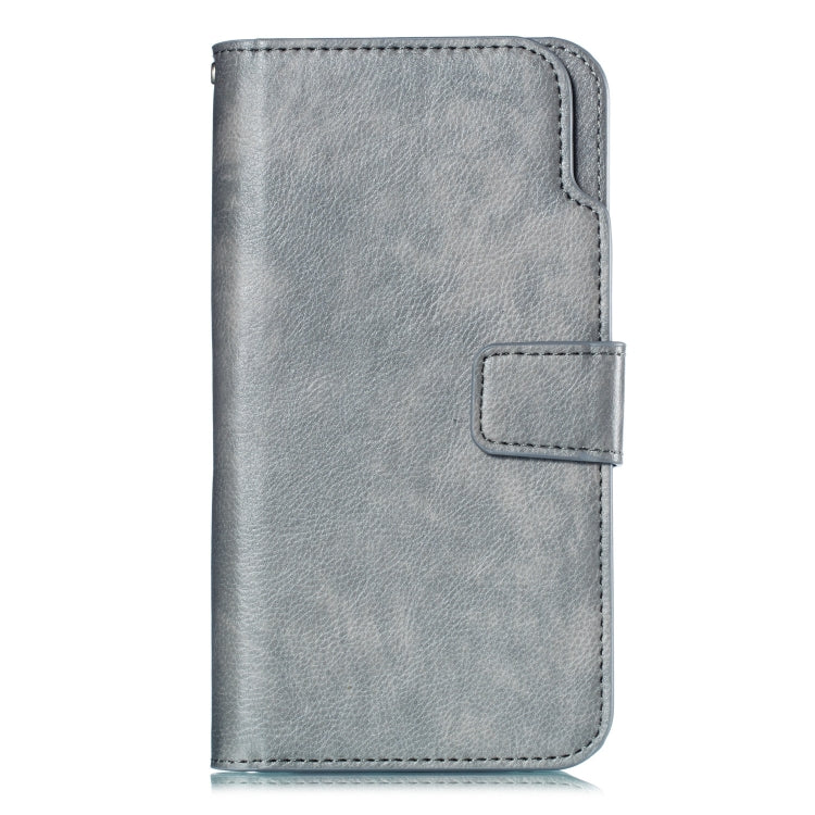 Litchi Texture Horizontal Flip Leather Case for iPhone 7 Plus, with Nine Card Slots & Wallet & Photo Frame