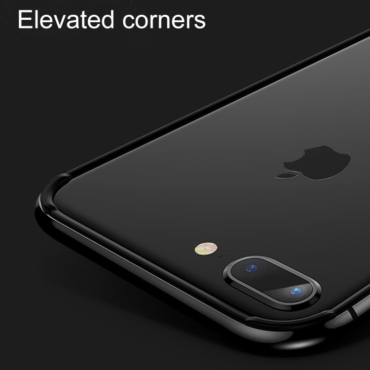 TOTUDESIGN for iPhone 8 Plus & 7 Plus TPU + PC Dropproof Protective Bumper Frame