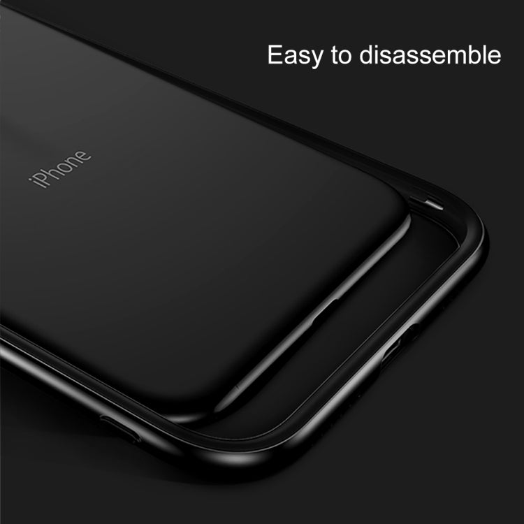 TOTUDESIGN for iPhone 8 Plus & 7 Plus TPU + PC Dropproof Protective Bumper Frame