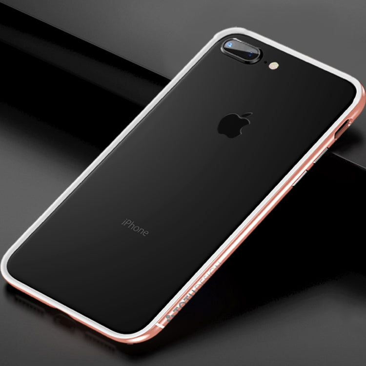 TOTUDESIGN for iPhone 8 Plus & 7 Plus TPU + PC Dropproof Protective Bumper Frame