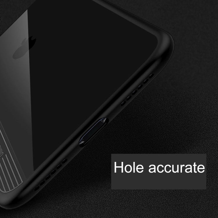 TOTUDESIGN for iPhone 8 Plus & 7 Plus TPU + PC Dropproof Protective Back Cover Case (Blue)