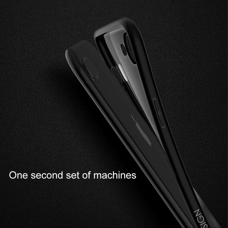 TOTUDESIGN for iPhone 8 Plus & 7 Plus TPU + PC Dropproof Protective Back Cover Case (Blue)