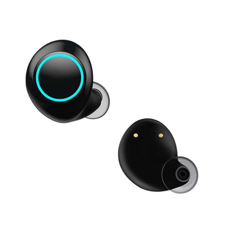 J1 Waterproof Creative Pumping 5.0 Bluetooth Mini TWS Wireless Bluetooth Earphone(Grey)
