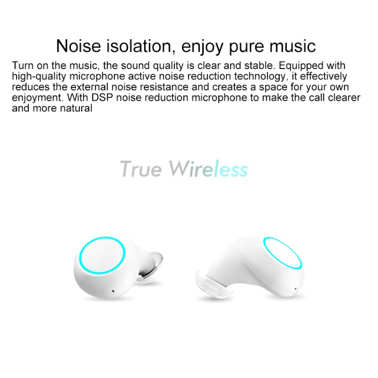 J1 Waterproof Creative Pumping 5.0 Bluetooth Mini TWS Wireless Bluetooth Earphone(Grey)