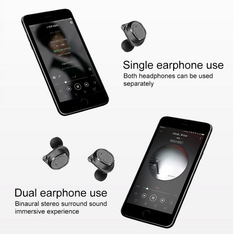 TWS-8 Touch Wireless Mini Waterproof 5.0 Bluetooth Earphone