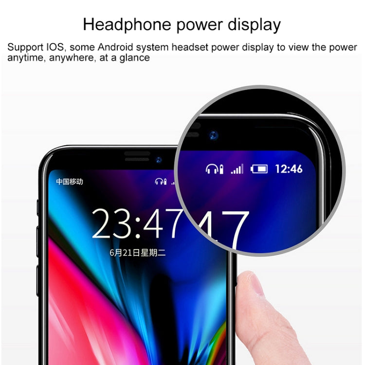 TWS-8 Touch Wireless Mini Waterproof 5.0 Bluetooth Earphone