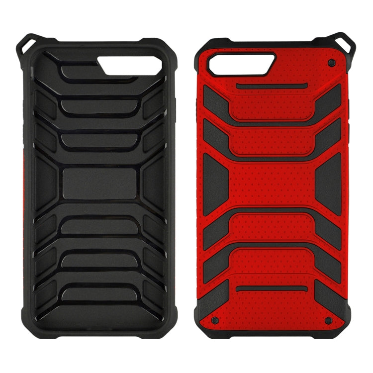 For iPhone 8 Plus & 7 Plus Shockproof Anti-slip TPU + PC Protective Back Case