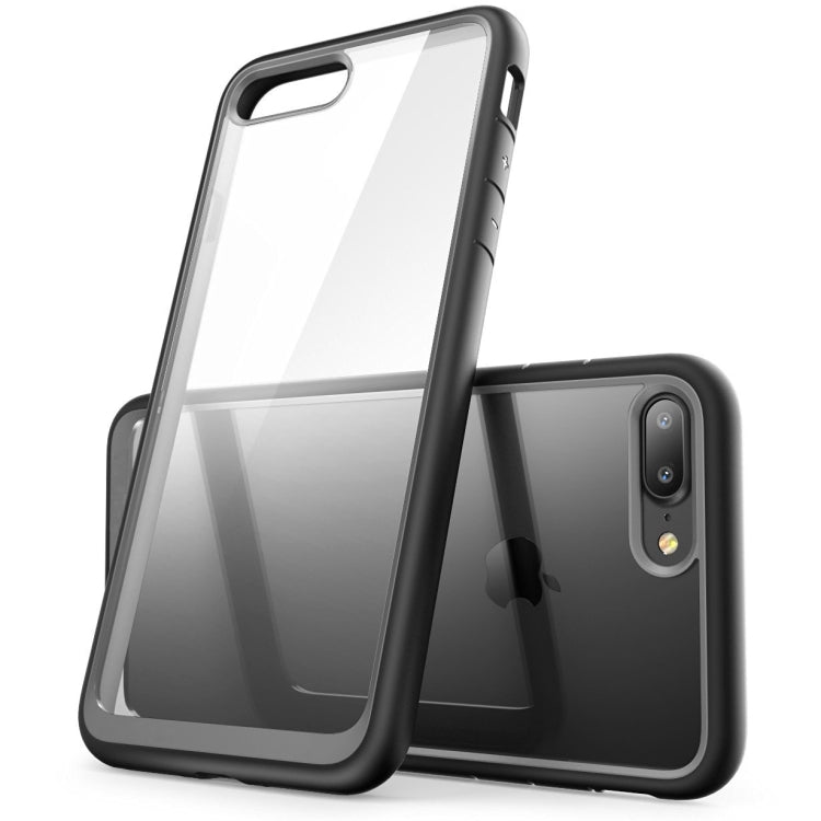 Two-color TPU + Acrylic Back Protective Phone Case for iPhone 8 Plus / 7 Plus