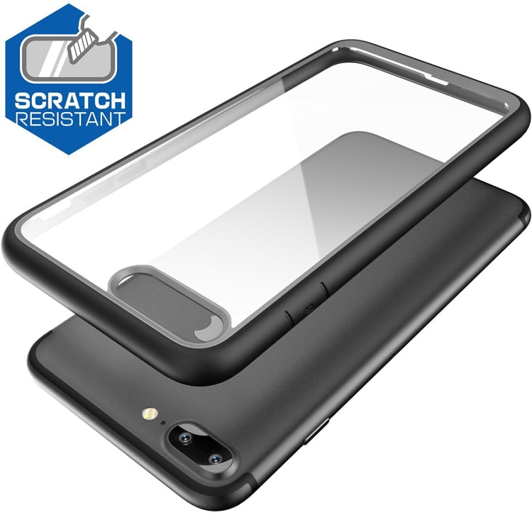 Two-color TPU + Acrylic Back Protective Phone Case for iPhone 8 Plus / 7 Plus
