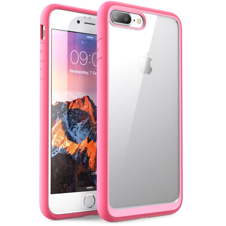 Two-color TPU + Acrylic Back Protective Phone Case for iPhone 8 Plus / 7 Plus