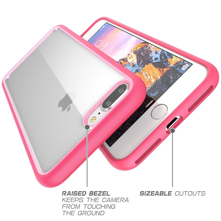 Two-color TPU + Acrylic Back Protective Phone Case for iPhone 8 Plus / 7 Plus
