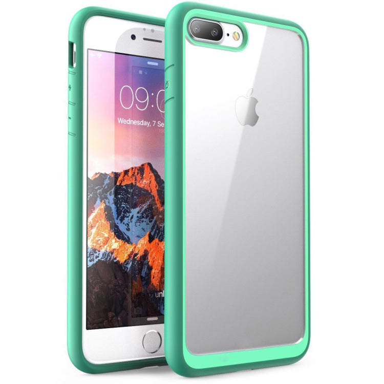 Two-color TPU + Acrylic Back Protective Phone Case for iPhone 8 Plus / 7 Plus