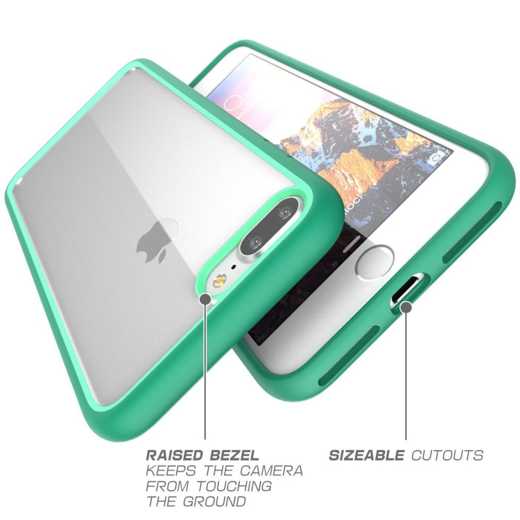 Two-color TPU + Acrylic Back Protective Phone Case for iPhone 8 Plus / 7 Plus