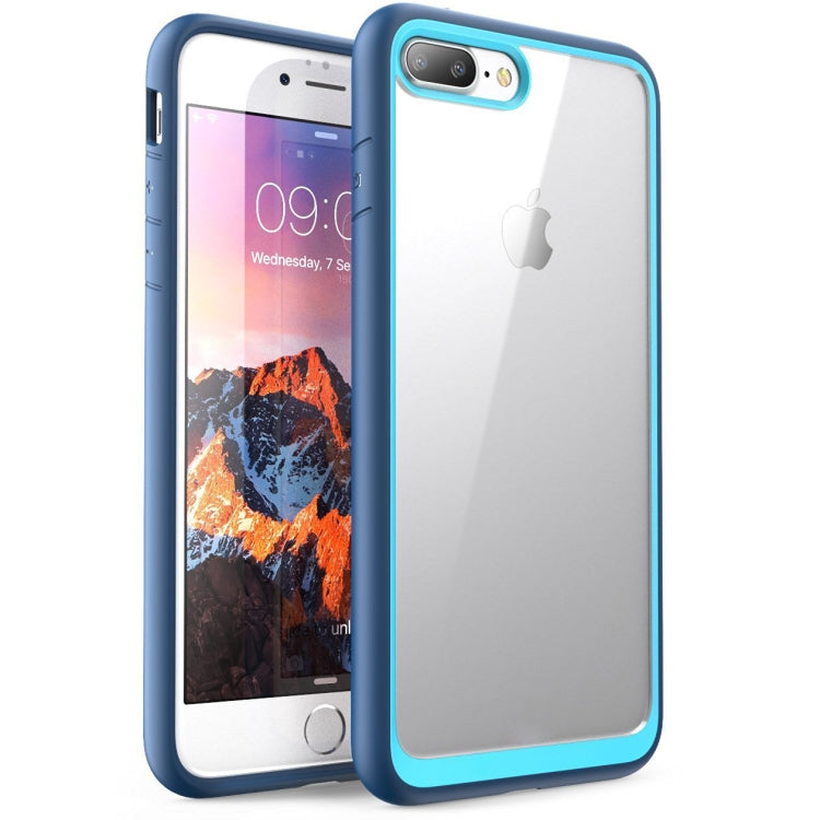Two-color TPU + Acrylic Back Protective Phone Case for iPhone 8 Plus / 7 Plus